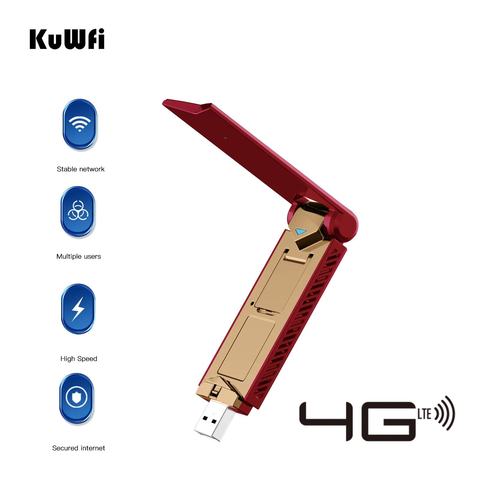 KuWFi 150Mbps USB  4G  , SIM ī   LTE , ̴ ߿ , ޴ ֽ, Mifi  